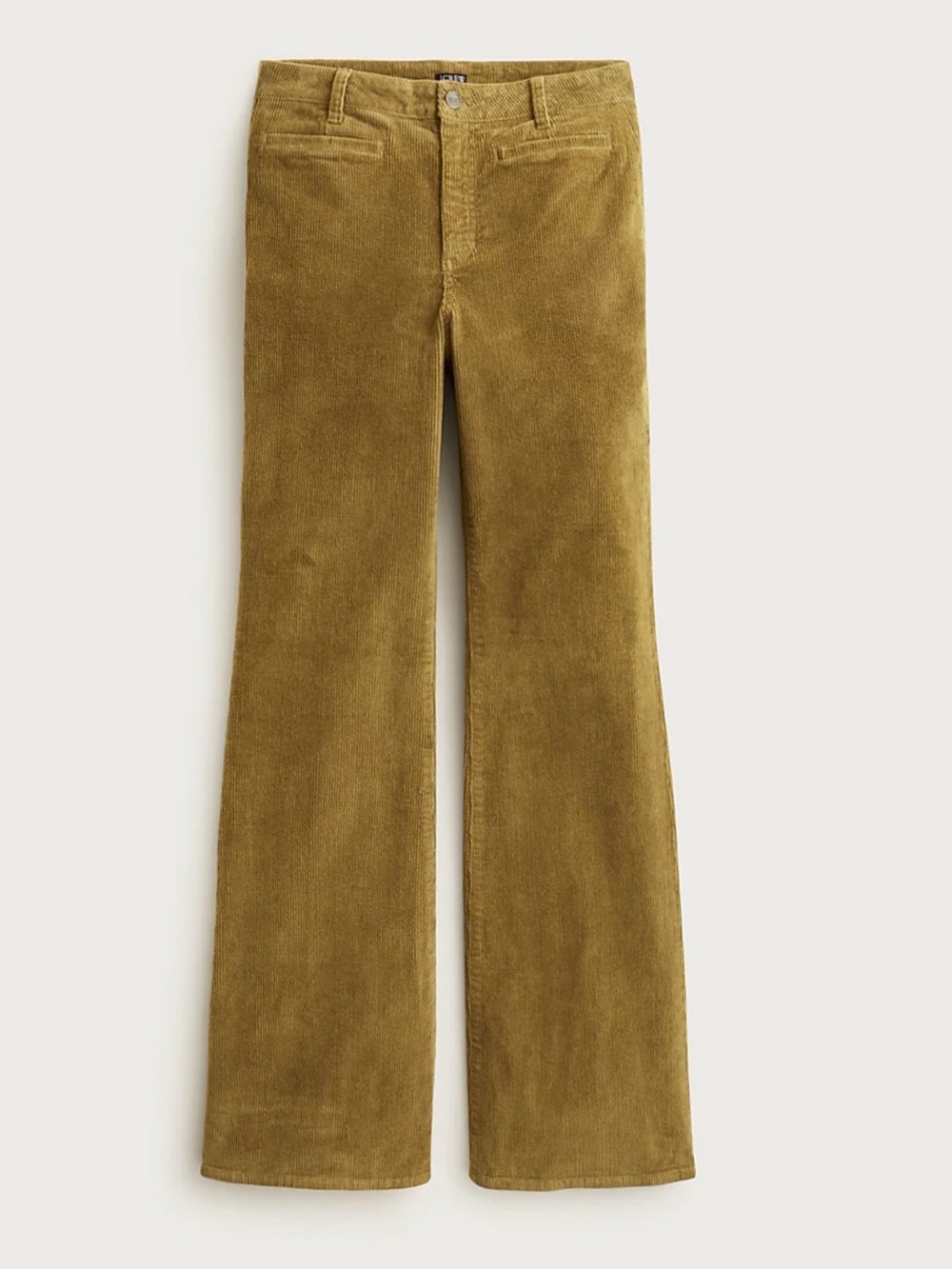 NWT J.Crew Corduroy Tall vintage flare pant Jeans Sunlit Olive Green 26 Tall
